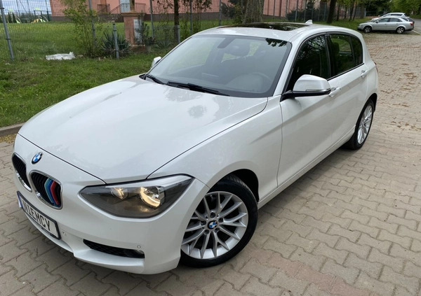 BMW Seria 1 cena 43900 przebieg: 112838, rok produkcji 2014 z Golina małe 742